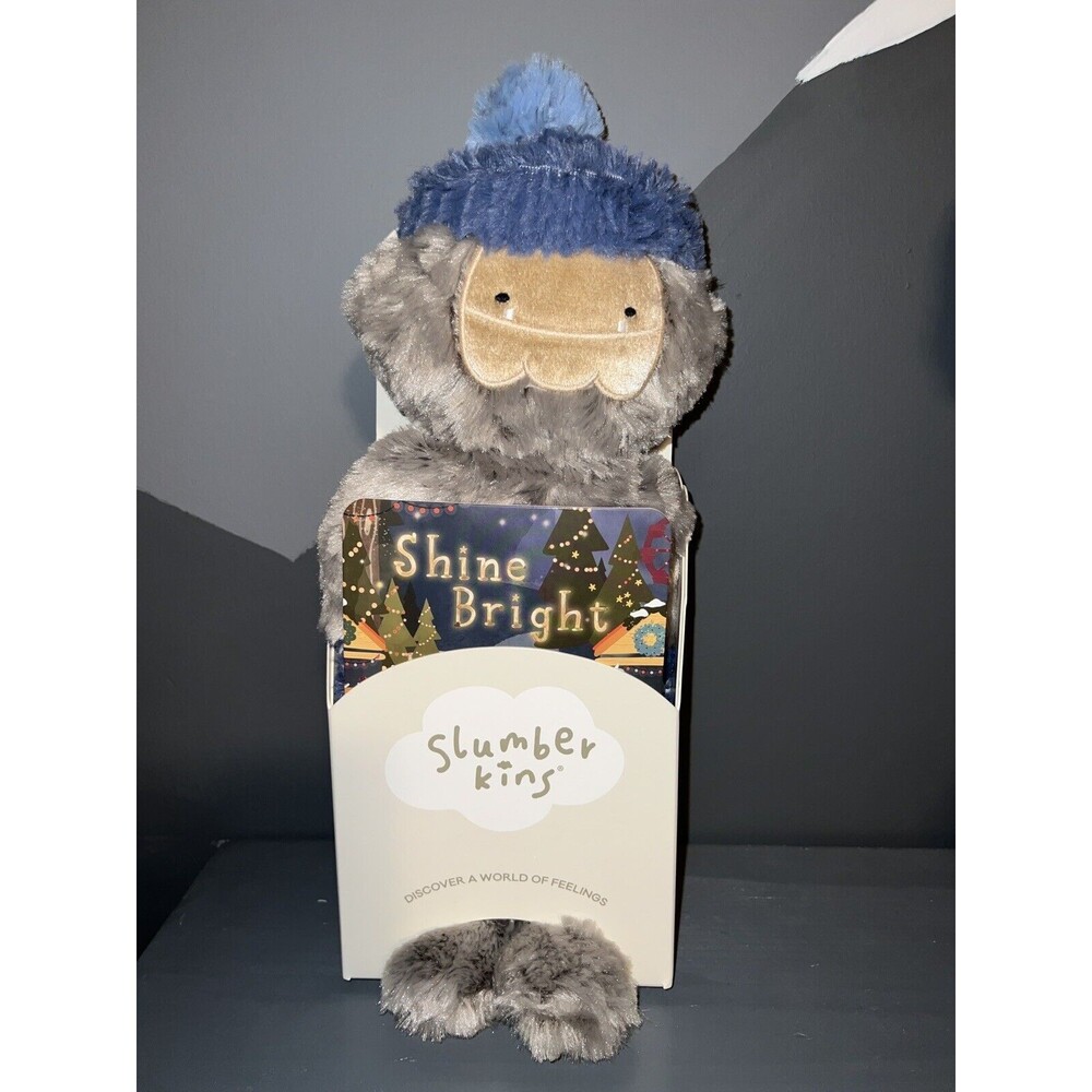 Slumberkins Shine Bright Bigfoot Kin - Special Edition - Single Stuffie Plushie